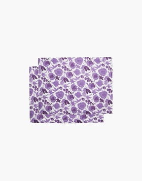 Placemat Set Of 2 La DoubleJ: Wildbird Viola Small TBM0001LIN005