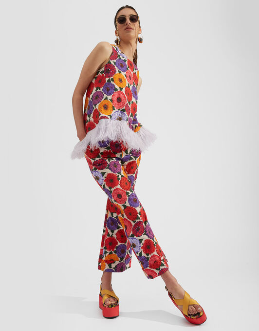 La Scala Top (With Feathers) La DoubleJ: Zinnie La Scala Top (With Feathers) La DoubleJ: Zinnie TOP0013COT005