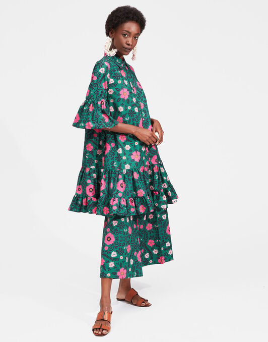 Choux Dress LaDoubleJ: Heckfield Verde DRE0205COT015
