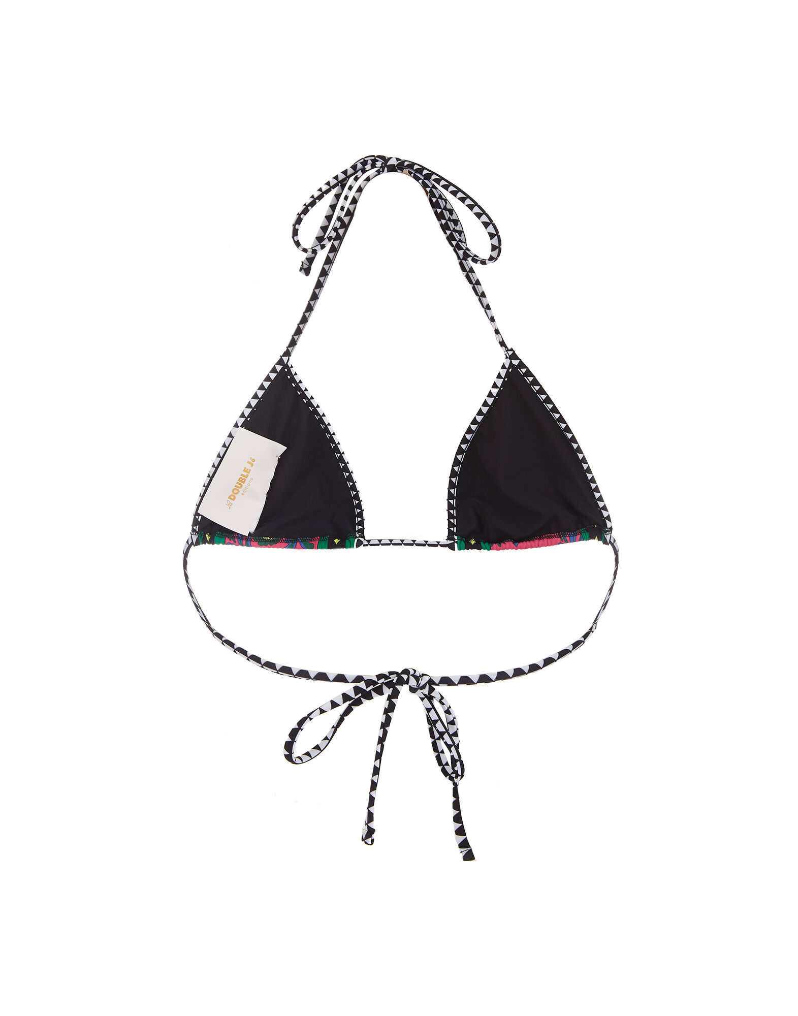 Triangle Bikini Top La DoubleJ: Cartwheel Fuxia Triangle Bikini Top LaDoubleJ: Cartwheel Fuxia SWI0032LYC003