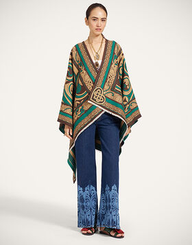 Soul Poncho La DoubleJ: Kells Placée Camel SCA0059WOL025