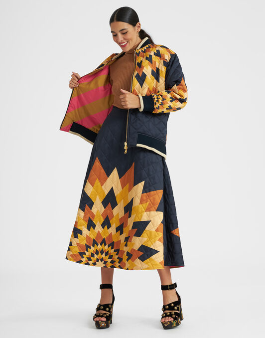 Suki Jacket La DoubleJ: Egyptian Sun Placée Gold Suki Jacket La DoubleJ: Egyptian Sun Placée Gold JAC0069POL006