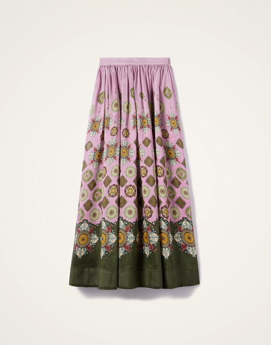 Palme D'Or Skirt La DoubleJ: Nucleus Placée Dusty Pink SKI0172LIN010