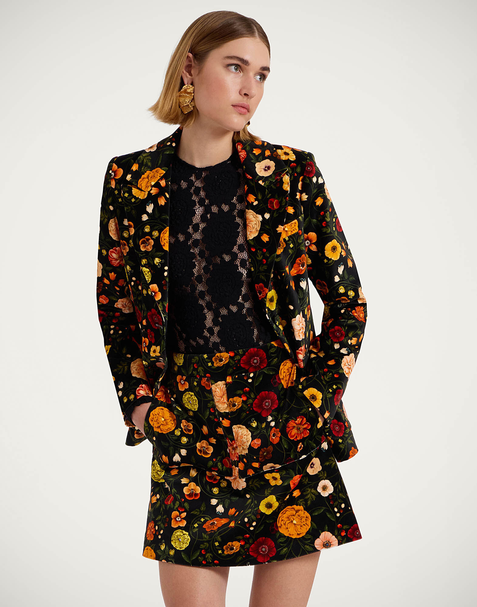 24/7 Jacket La DoubleJ: Botticelli Black 24/7 Jacket La DoubleJ: Botticelli Black JAC0048VEL001
