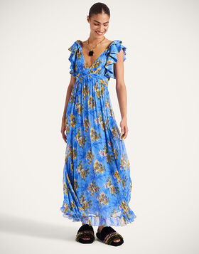 Penelope Dress La DoubleJ: Riptide Light Blue DRE0906CRE009
