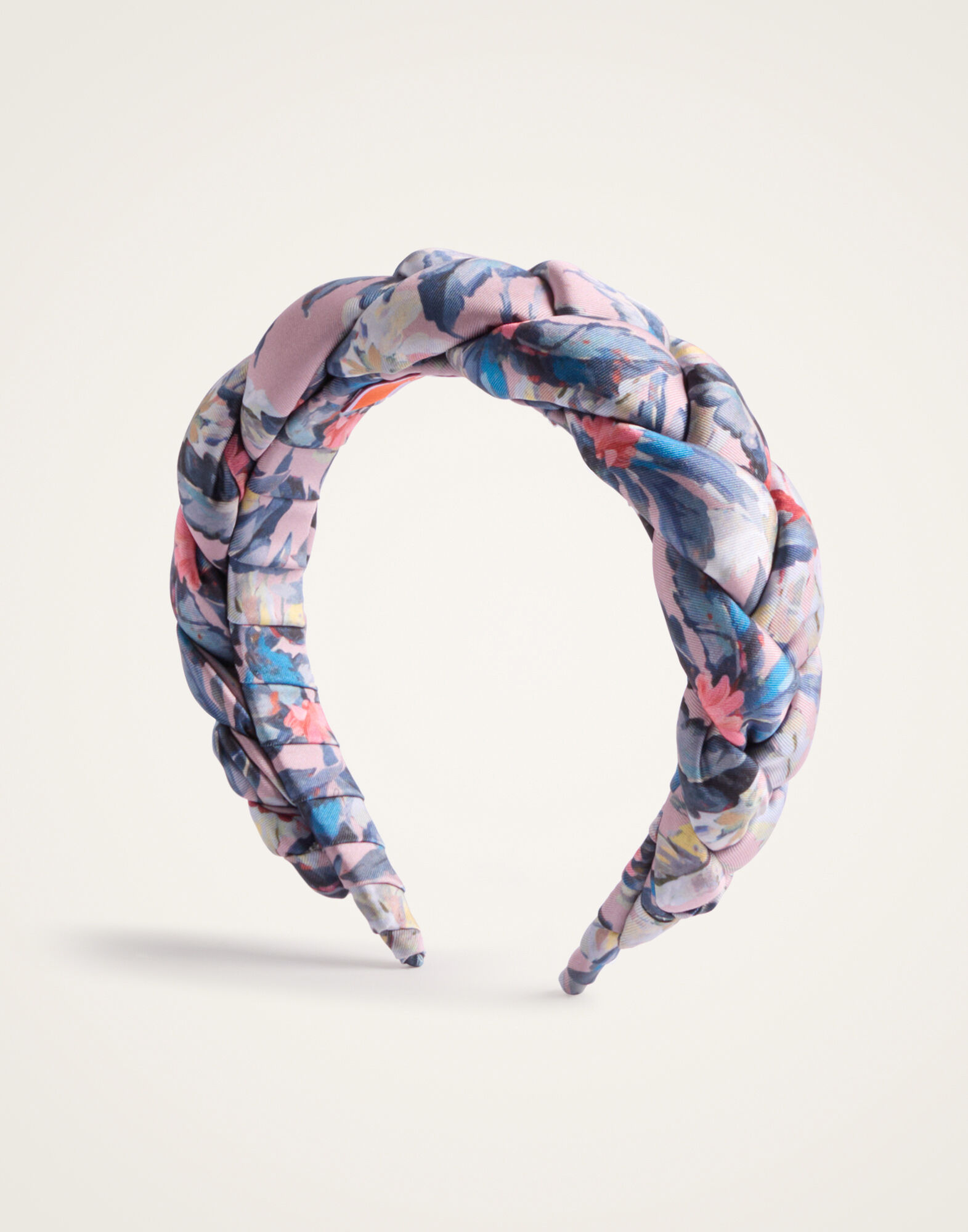 Rapunzel Headband La DoubleJ: Mini Tropicana Mauve HEB0004FOD001