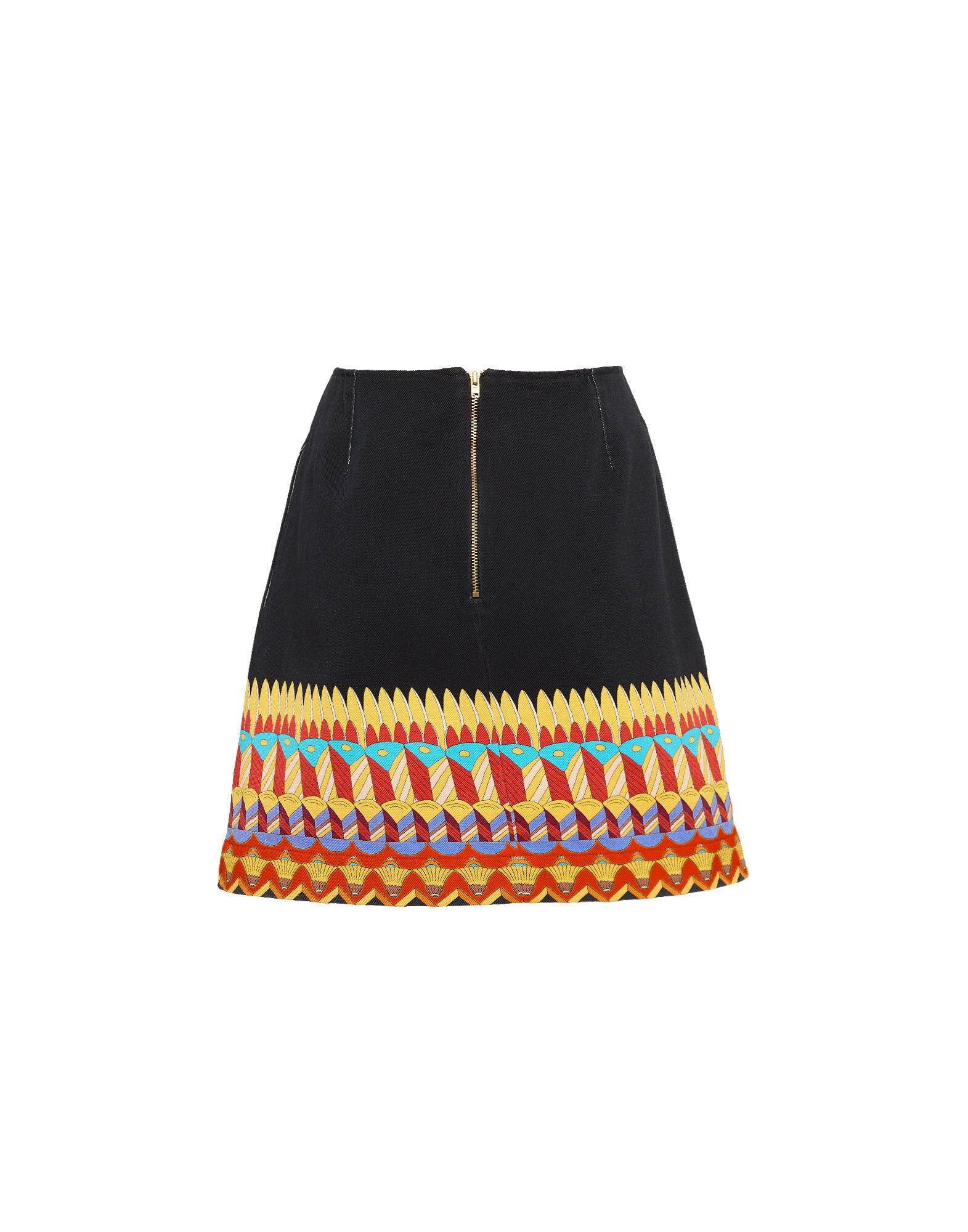 Foulard Mini Skirt La DoubleJ: Delta Placée Black SKI0185SAB001