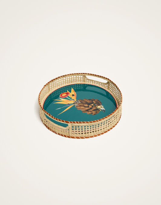 Disk Placemat La DoubleJ: Wingcone Forest Green Disk Placemat La DoubleJ: Wingcone Forest Green PMT0016CRK001