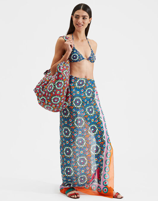 Triangle Bikini Top LaDoubleJ: Kaleidoscope Bluette SWI0003LYC001