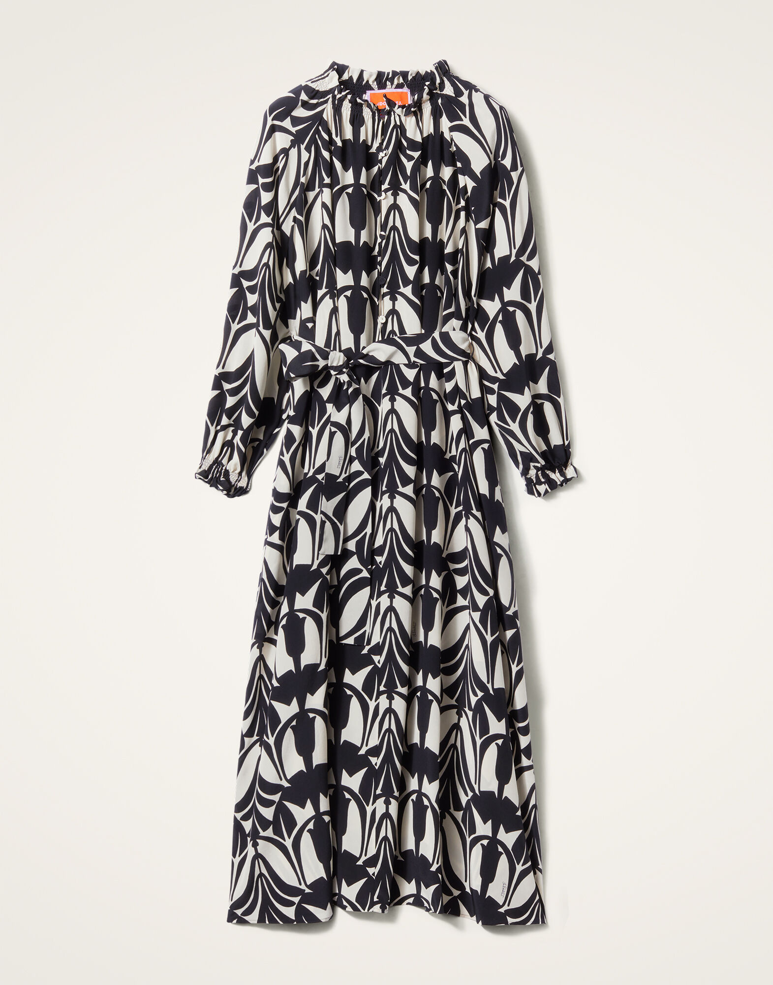 Cerere Shirt Dress La DoubleJ: Papyrus Black & White DRE0818CRE001