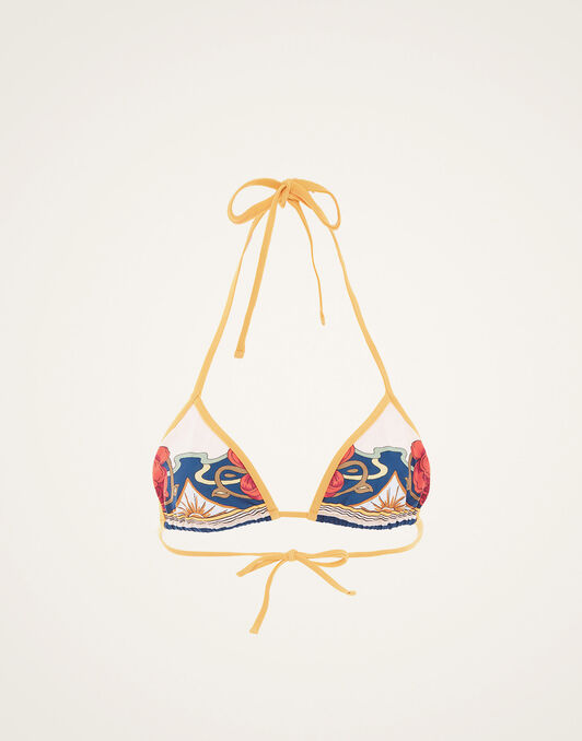 Bikini Top La DoubleJ: Taormina Placée Ivory Bikini Top La DoubleJ: Taormina Placée Ivory SWI0032LYC003