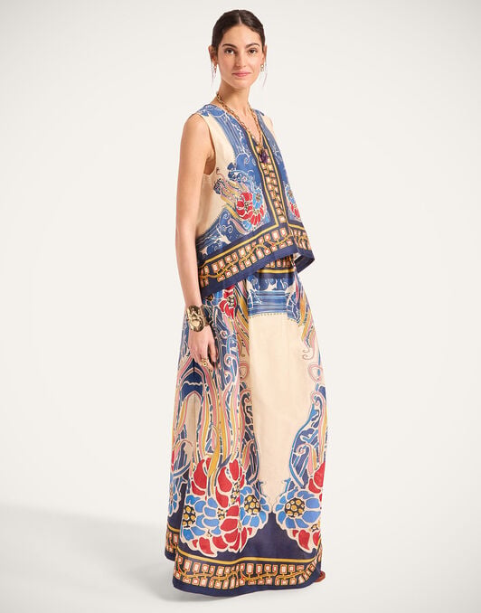 Filter Dress La DoubleJ: Lemuria Placée Blue Filter Dress La DoubleJ: Lemuria Placée Blue DRE0902LIN010