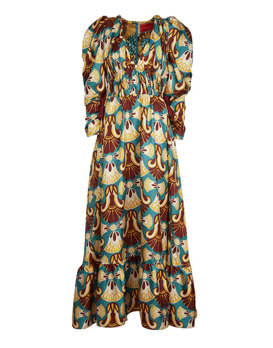 Biennale Long Dress La DoubleJ: Dendera Light Blue DRE0593SIL001