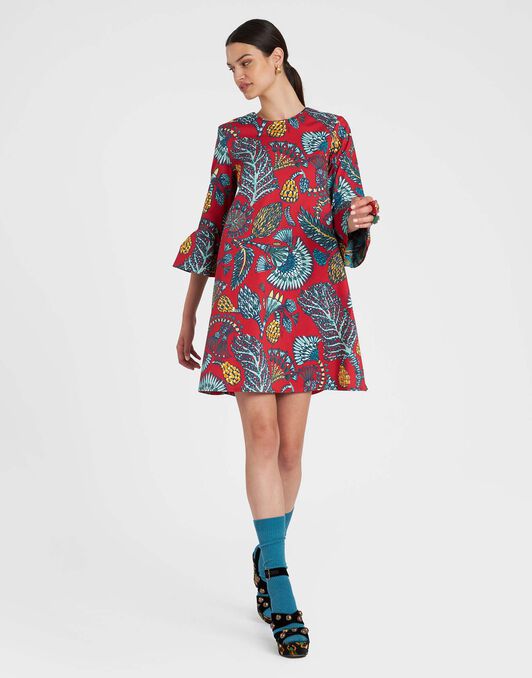 24/7 Dress La DoubleJ: Sicomore Red 24/7 Dress La DoubleJ: Sicomore Red DRE0050COT006