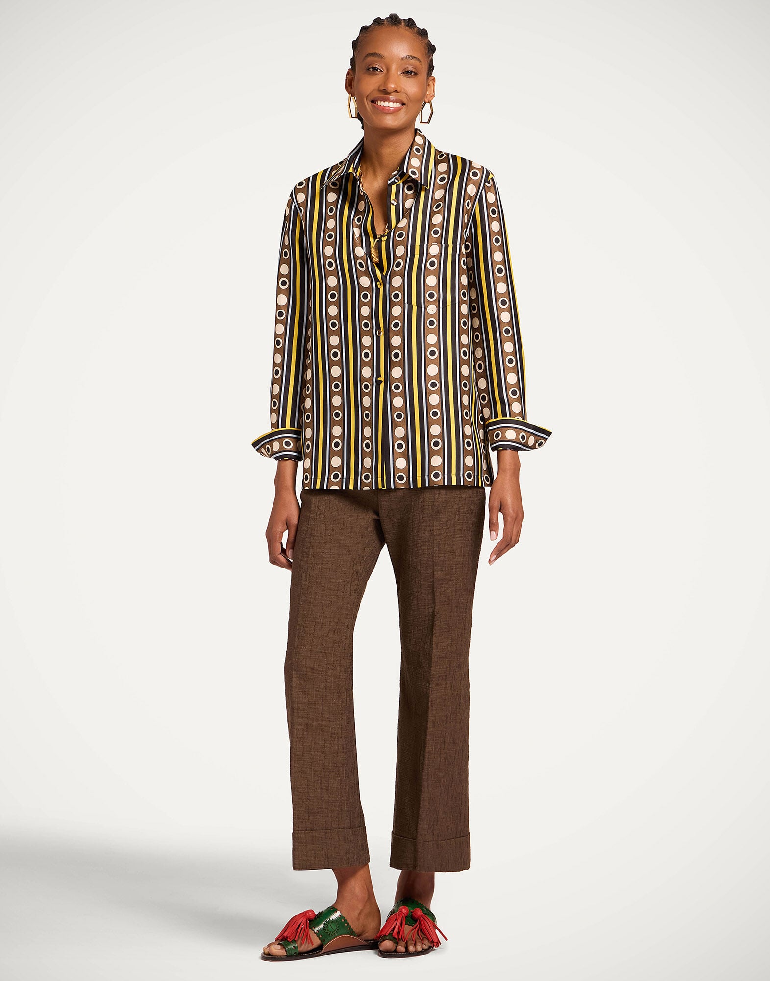 Boy Shirt La DoubleJ: Sanctuary Brown Boy Shirt La DoubleJ: Sanctuary Brown SHI0001SIL001