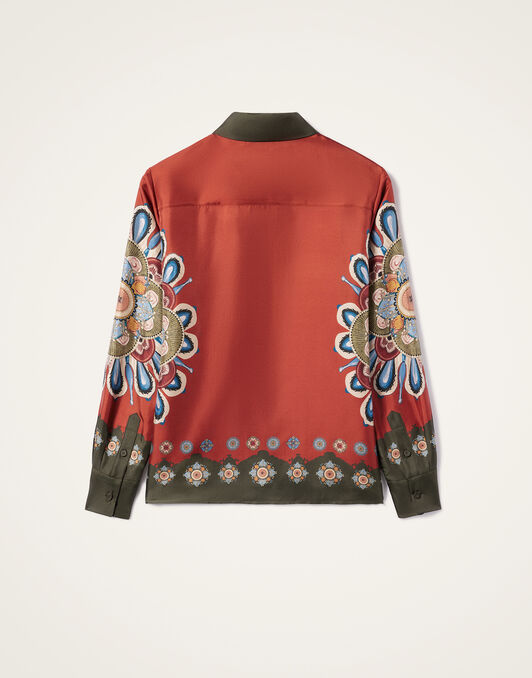 Boy Shirt La DoubleJ: Nucleus Placée Rust Boy Shirt La DoubleJ: Nucleus Placée Rust SHI0040SIL001