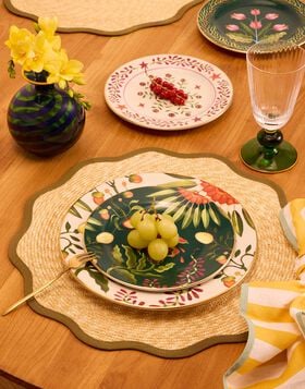 Dessert Plates Set of 2 La DoubleJ: Dragonfruit DIS0063CER001