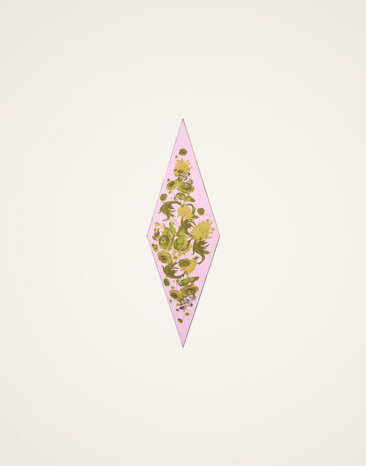 Diamond Scarf La DoubleJ: Coven Placée Pink Diamond Scarf La DoubleJ: Coven Placée Pink SCA0105SIL006