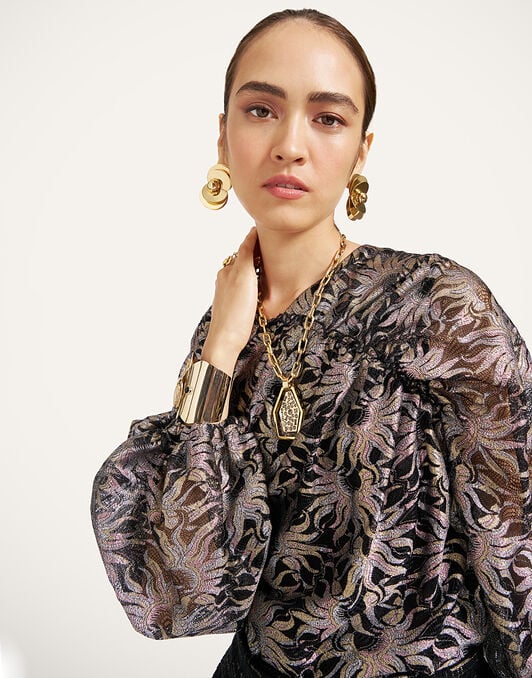 Brigid Top La DoubleJ: Sun Black Brigid Top La DoubleJ: Sun Black TOP0228LAC015