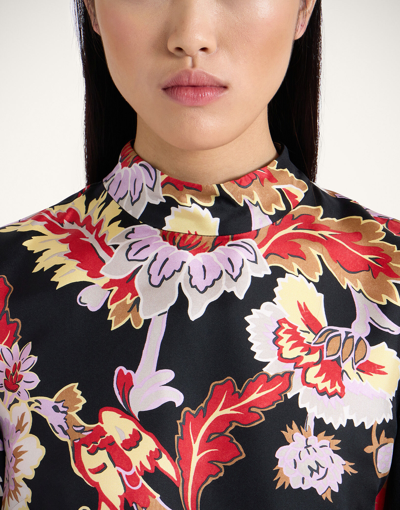 Make An Exit Top La DoubleJ: Lark Black TOP0104SIL001
