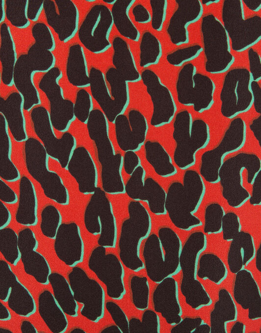 Hand Pochette La DoubleJ: Leopard Rosso Hand Pochette LaDoubleJ: Leopard Rosso BAG0002NYL001