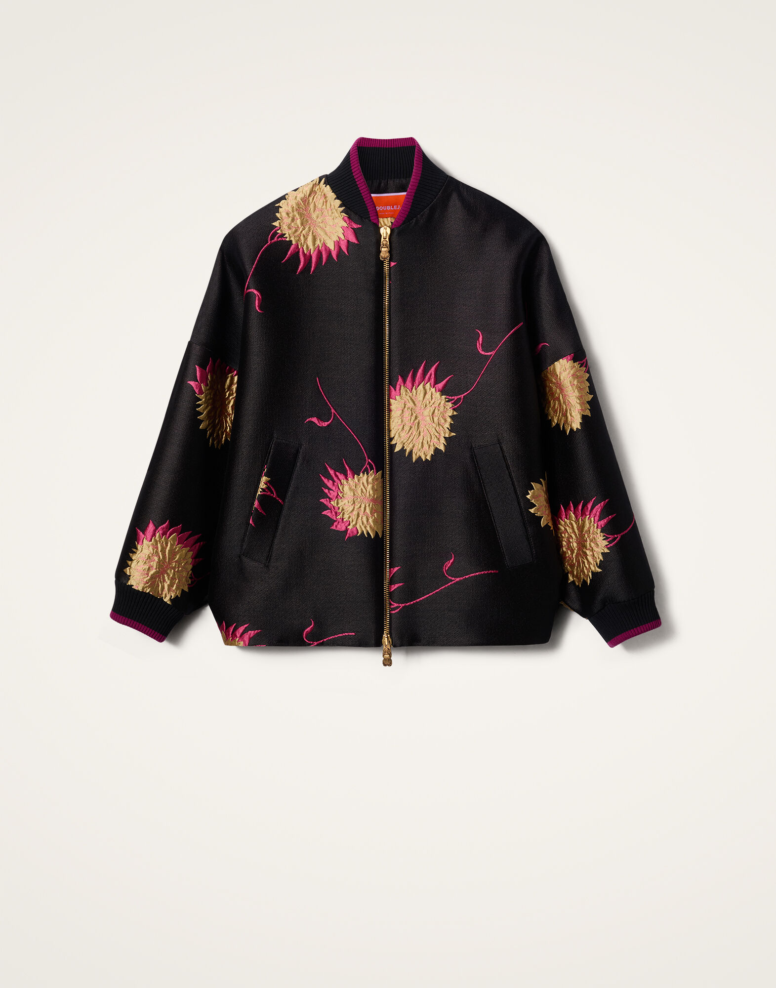 Women's Brooklyn Bomber in Derby Black | La DoubleJ
