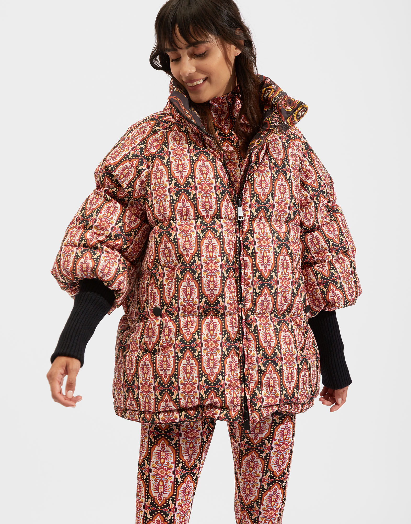 Reversible St. Moritz Jacket La DoubleJ: Tapestry DOW0003NYL003