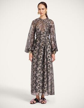 Brigid Dress La DoubleJ: Sun Black DRE1144LAC015