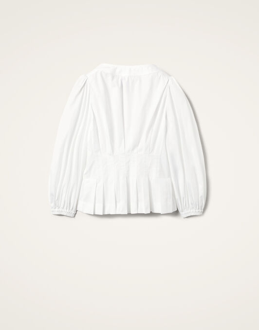 Primrose Shirt La DoubleJ: Solid White Primrose Shirt La DoubleJ: Solid White SHI0122COT064