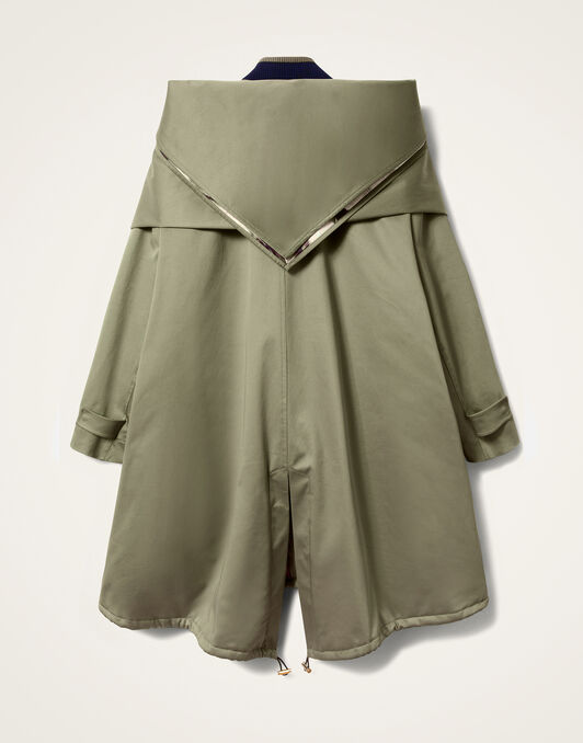 Windsor Parka La DoubleJ: Solid Military Green Windsor Parka La DoubleJ: Solid Military Green JAC0160COT081