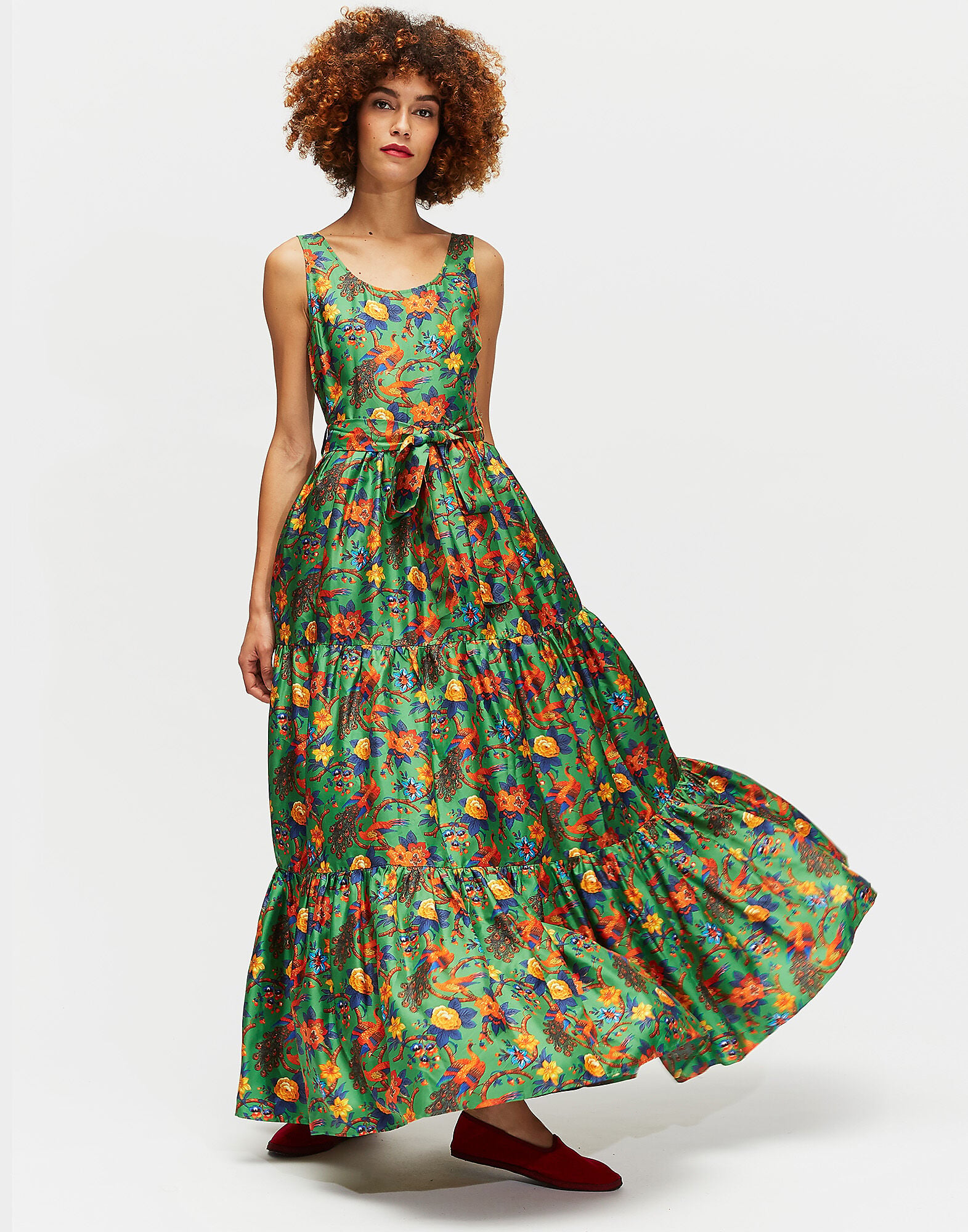 Pellicano Dinner Dress LaDoubleJ: Pavone Verde streetstyle_9
