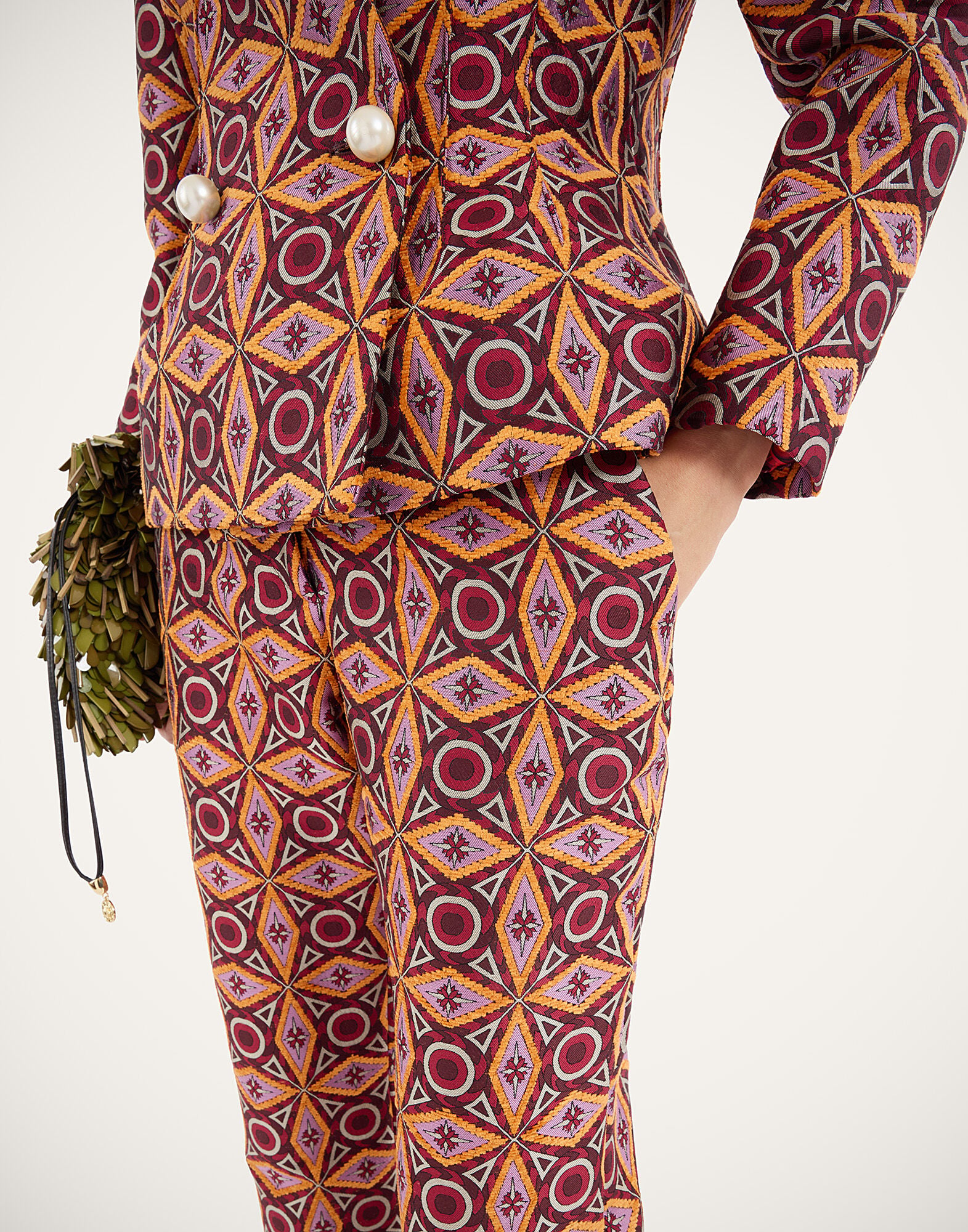 24/7 Pants La DoubleJ: Diamond Blue Petrol 24/7 Pants La DoubleJ: Diamond Blue Petrol TRO0069JCQ142