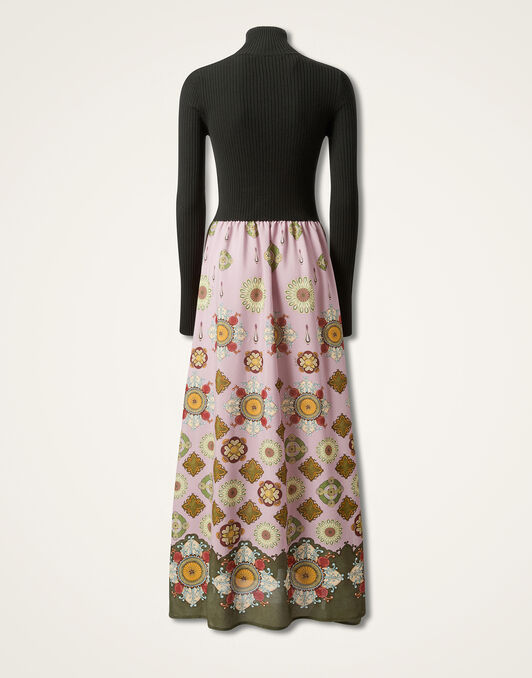 Lunaria Foulard Dress La DoubleJ: Nucleus Black DRE0957KNI131