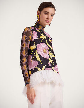 La Scala Top La DoubleJ: Sylph Black TOP0013FAI001