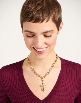Turtlair Charm La DoubleJ: 24k Gold Plate CHM0028BRA003