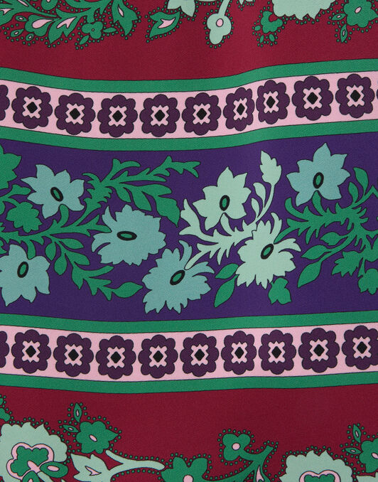 Santa Monica Skirt La DoubleJ: Regalia Placée Red Santa Monica Skirt La DoubleJ: Regalia Placée Red SKI0033VIS006