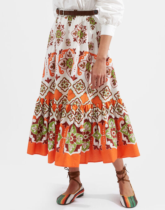 Sunset Skirt La DoubleJ: Partenope Placée Sunset Skirt La DoubleJ: Partenope Placée SKI0068COT039