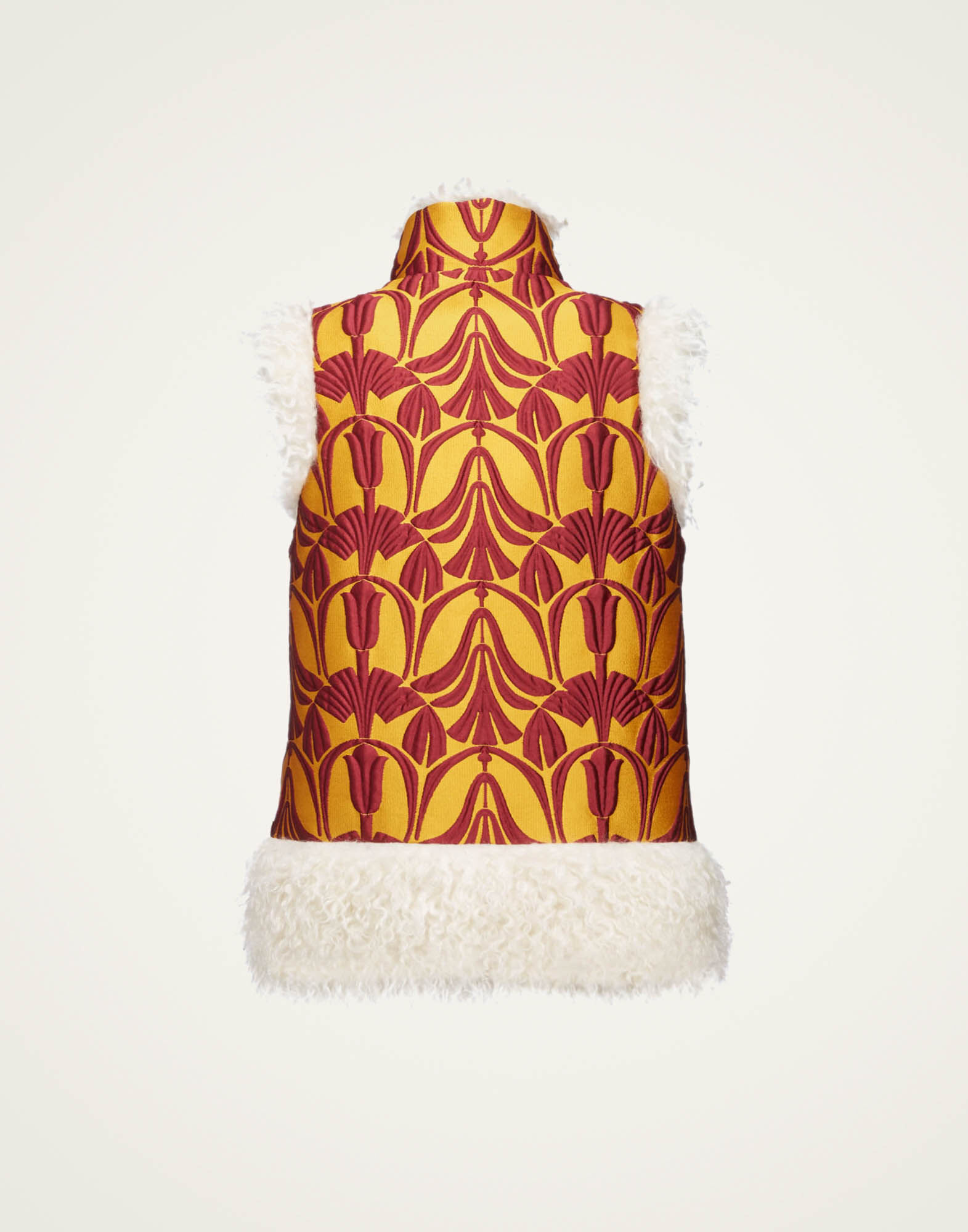 Sleeveless Folk Jacket La DoubleJ: Papyrus Gold Sleeveless Folk Jacket La DoubleJ: Papyrus Gold JAC0046JCQ052