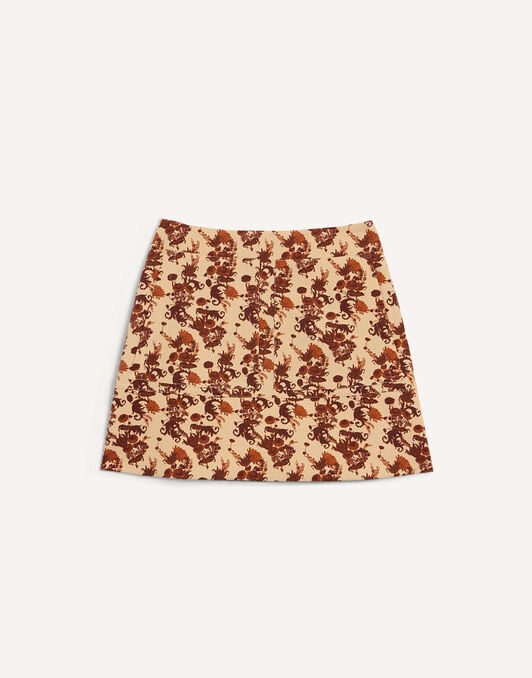Short Skirt La DoubleJ: Coven Micro Buttercream Short Skirt La DoubleJ: Coven Micro Buttercream SKI0027WOL037