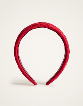 Flat Headband La DoubleJ: Peony Red HEB0023JCQ111
