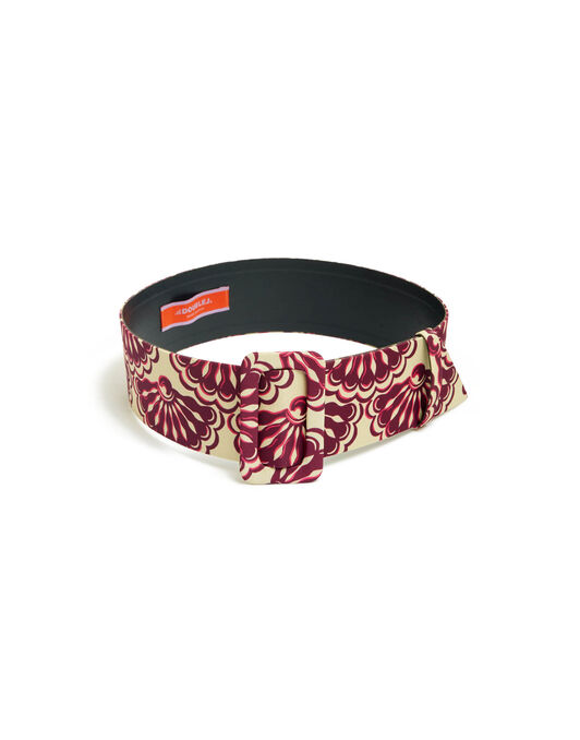 Medium Belt La DoubleJ: Fans Purple BEL0007FAI004