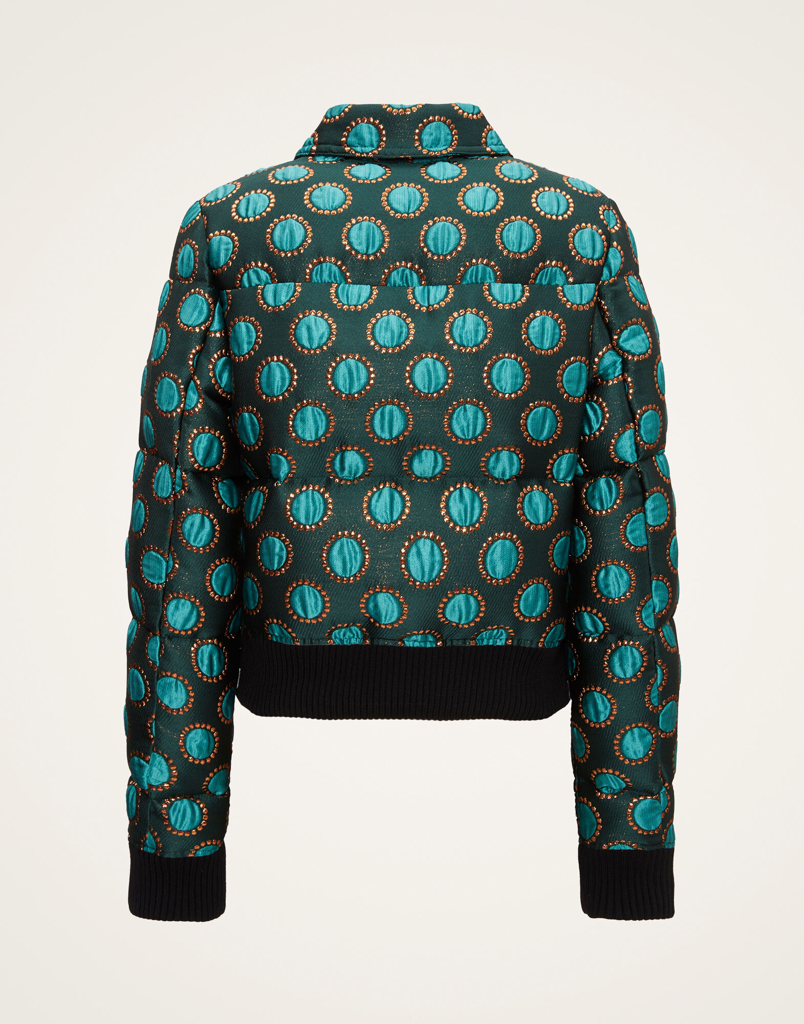 La Comasca Puffer Bomber La DoubleJ: Winter Sun Emerald La Comasca Puffer Bomber La DoubleJ: Winter Sun Emerald DOW0013JCQ062