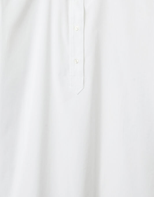 Poet Shirt La DoubleJ: Solid White SHI0055COT064