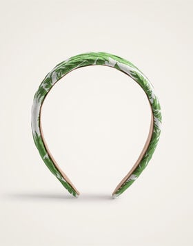 Flat Headband La DoubleJ: Tropicana White HEB0023JCQ112