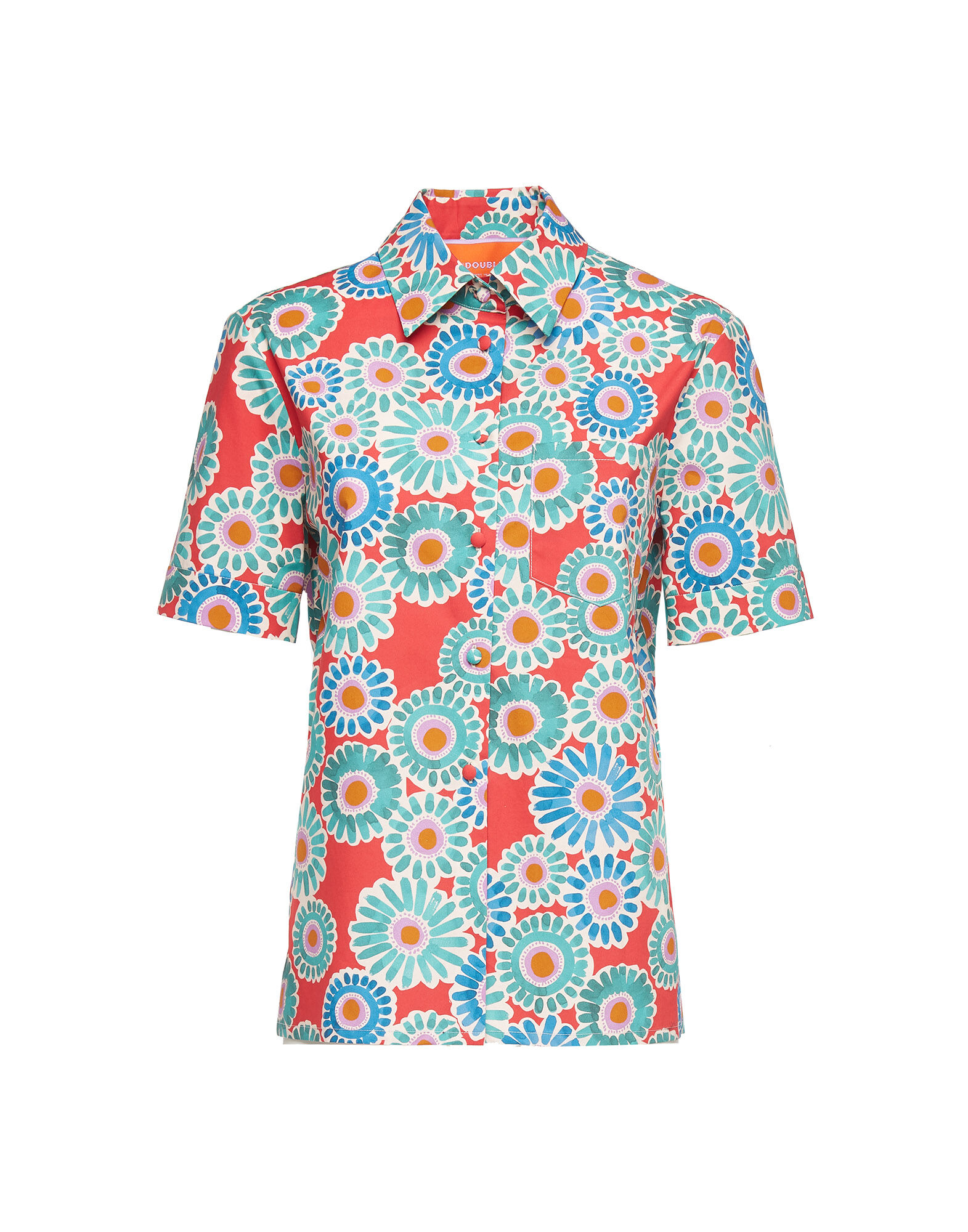 Clerk Shirt La DoubleJ: Crazy Daisy Clerk Shirt La DoubleJ: Crazy Daisy SHI0020COT020
