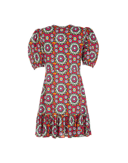 Coquette Dress LaDoubleJ: Kaleidoscope Fuxia DRE0249VIS001