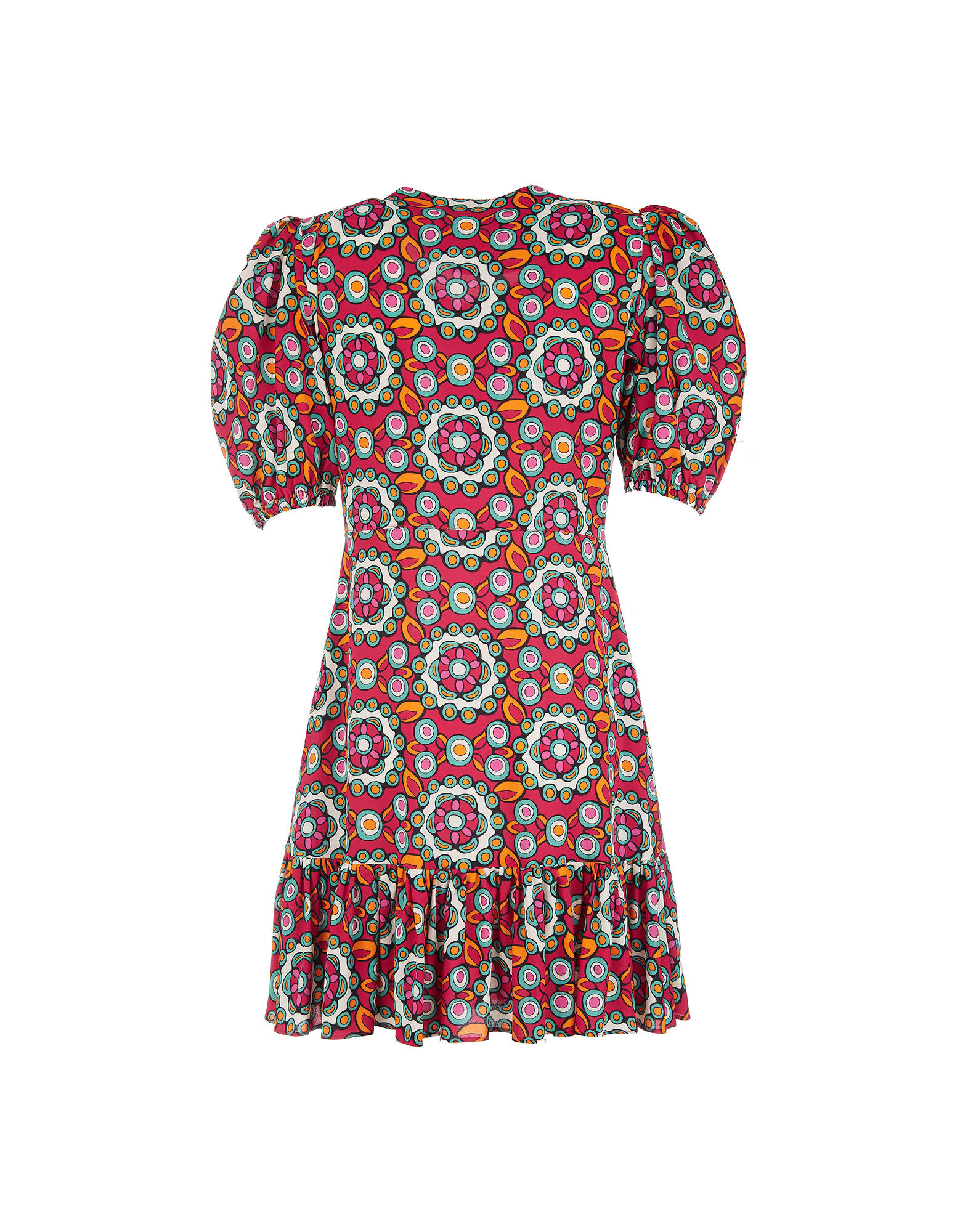 Coquette Dress LaDoubleJ: Kaleidoscope Fuxia DRE0249VIS001