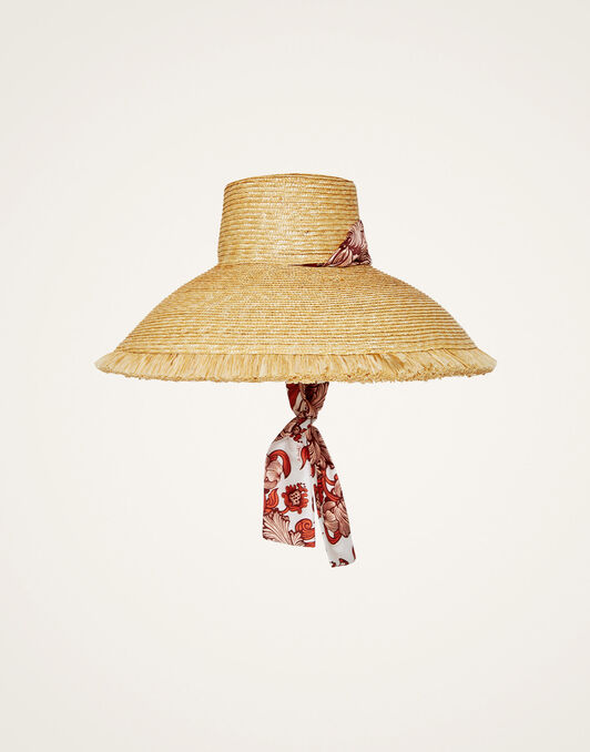 The Sun Hat La DoubleJ: Solid Light Beige The Sun Hat La DoubleJ: Solid Light Beige HAT0028RAF001