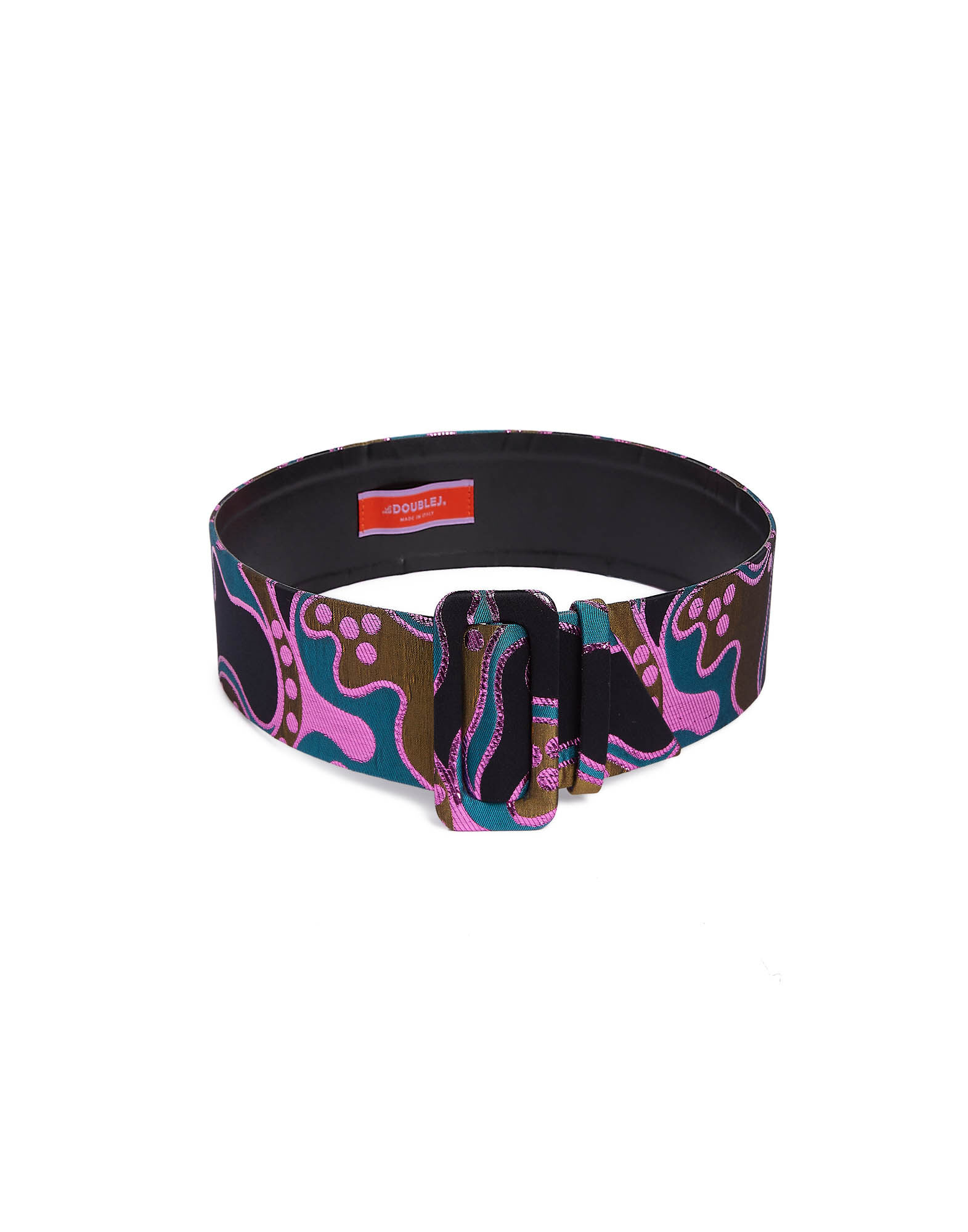 Medium Belt La DoubleJ: Spritz Blue Petrol BEL0003JCQ062