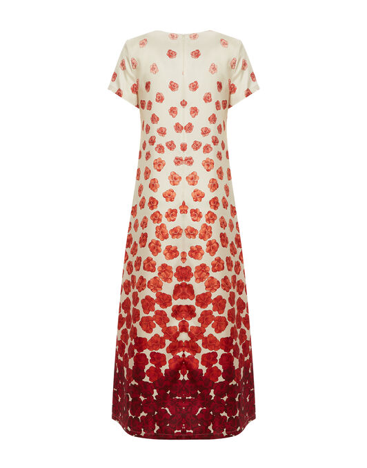 Swing Dress La DoubleJ: Haze Placèe Red Swing Dress La DoubleJ: Haze Placèe Red DRE0001SIL001